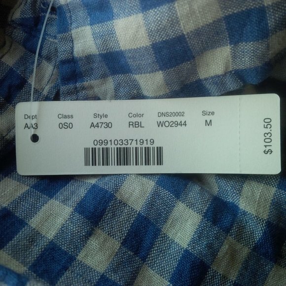 New: J. Crew linen shirt in Gingham - Picture 5 of 5